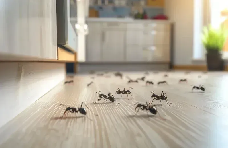 Common household pest inside a Portland home — Wildwoods Pest Control targets ants, spiders, cockroaches, and more.